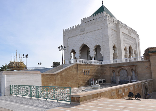 Le mausolée Mohammed V